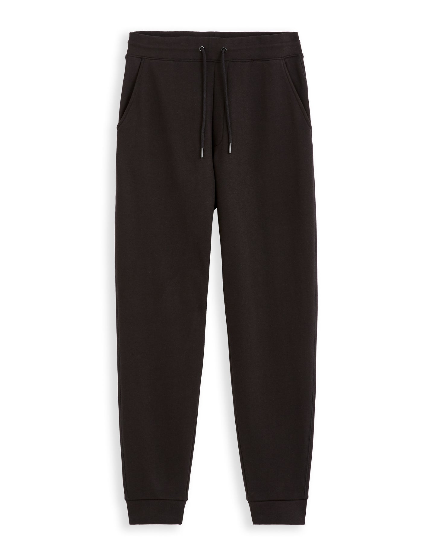 Regular Fit 100% Cotton Trousers - Black