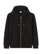 Regular Fit Poly-100% Cotton Solid Hooded Sweaters