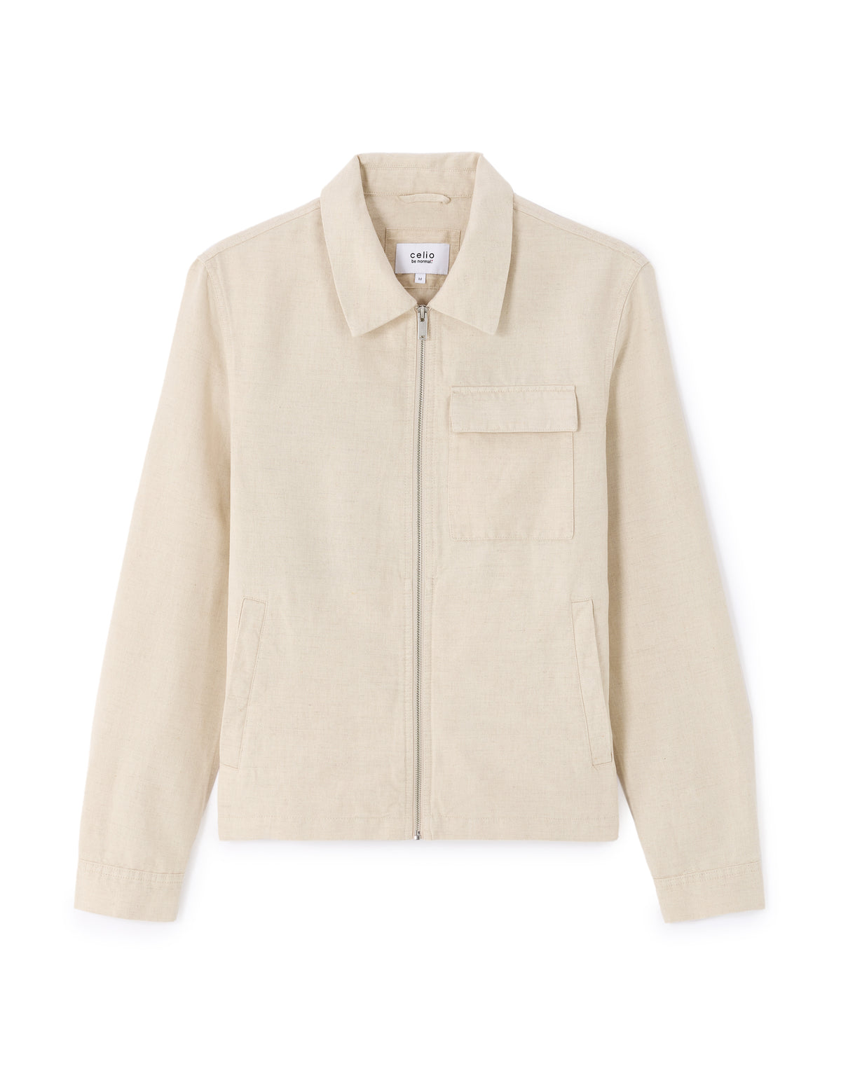 Regular Fit Jacket - Natural