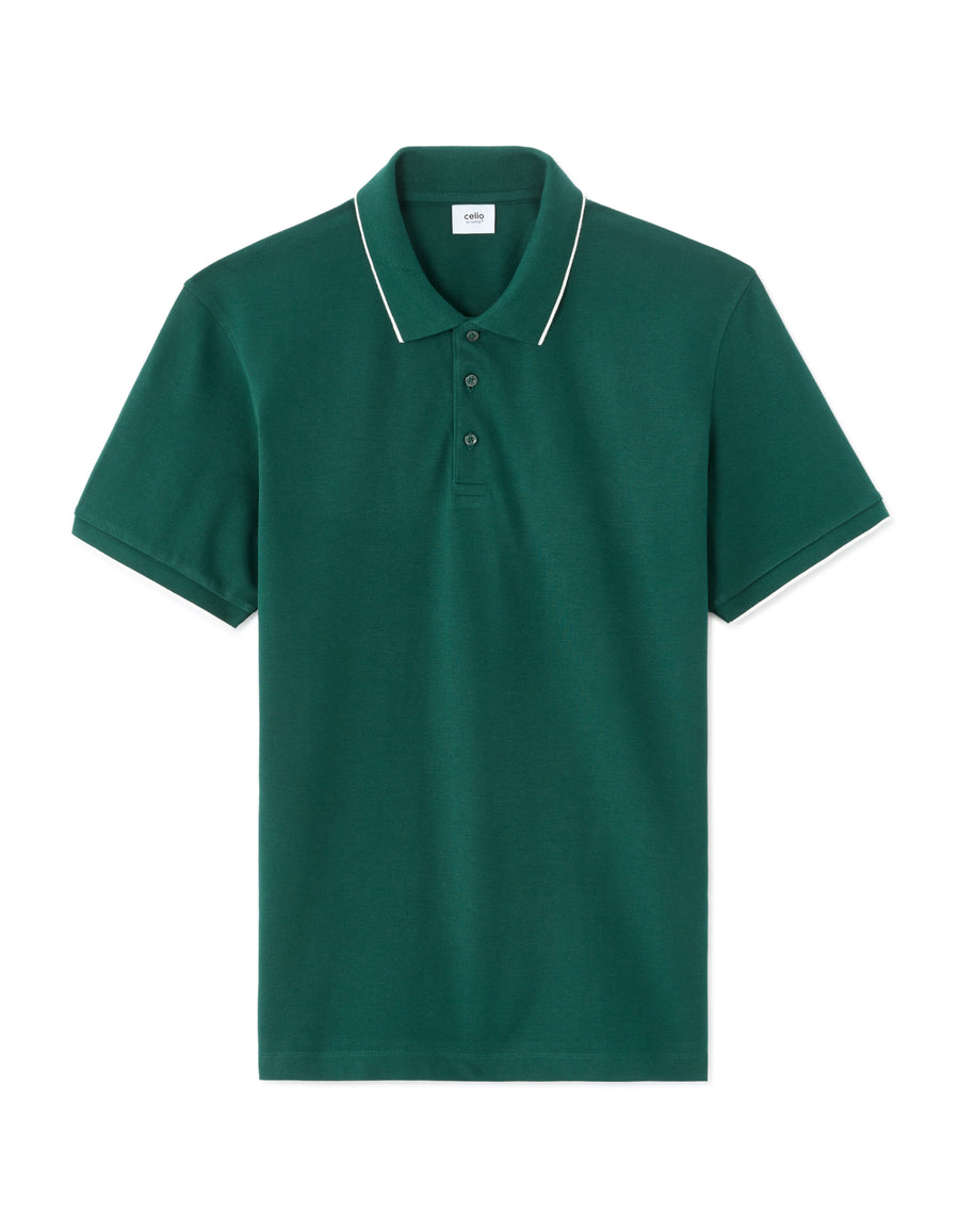 Regular Fit 100% Cotton T-Shirt - Dark Green