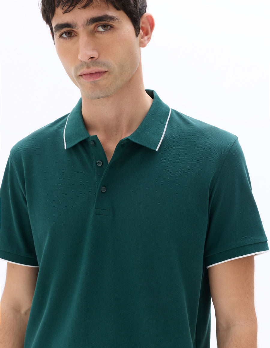 Regular Fit 100% Cotton T-Shirt - Dark Green