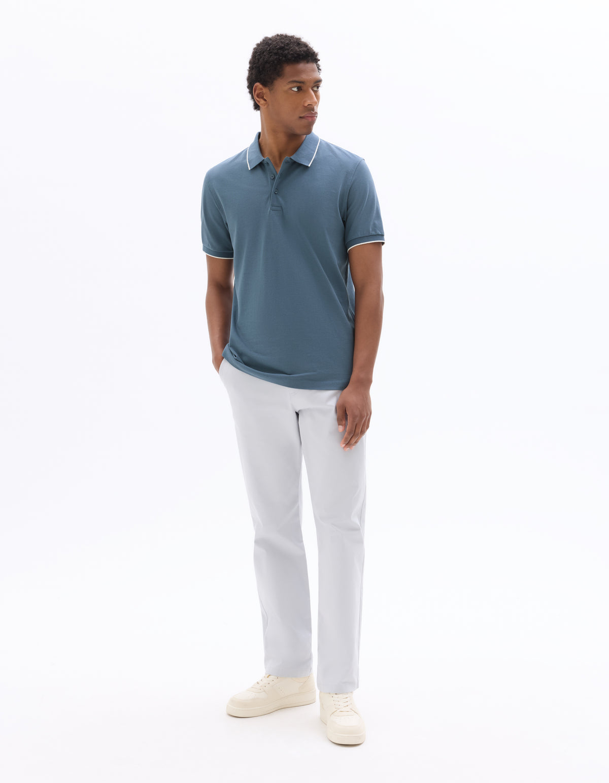 Regular Fit 100% Cotton T-Shirt - Navy Blue