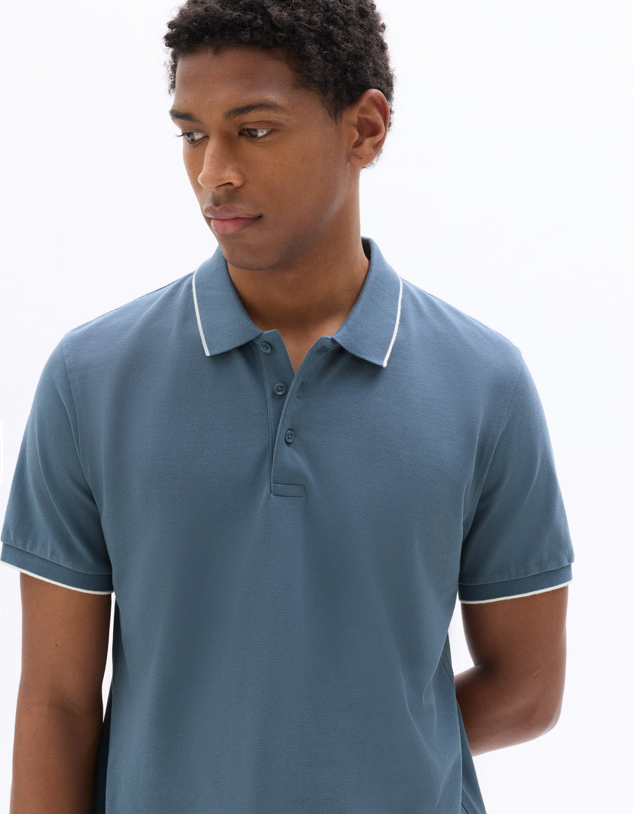 Regular Fit 100% Cotton T-Shirt - Navy Blue