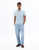 Regular Fit 100% Cotton T-Shirt - Light Blue