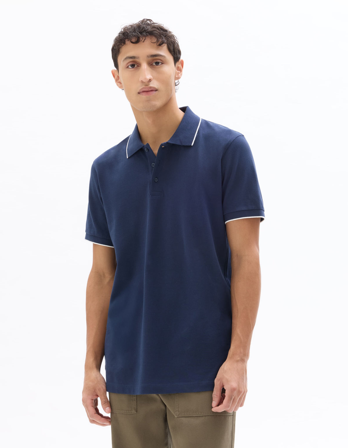 Regular Fit 100% Cotton T-Shirt - Navy Blue
