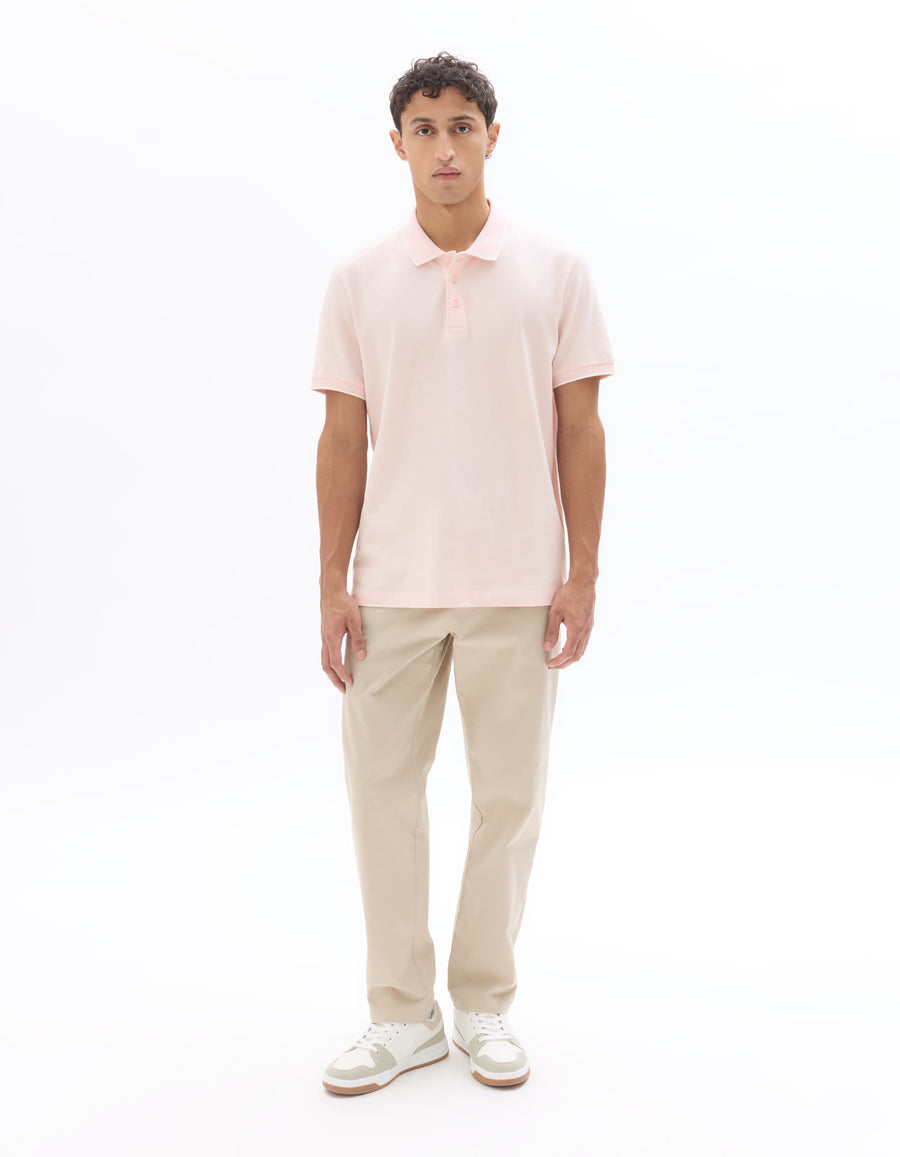 Regular Fit 100% Cotton T-Shirt - Light Pink