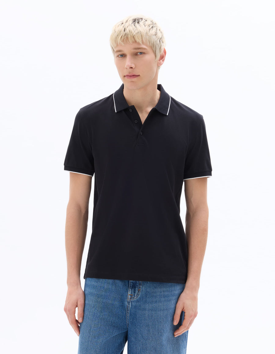 Regular Fit 100% Cotton T-Shirt - Black