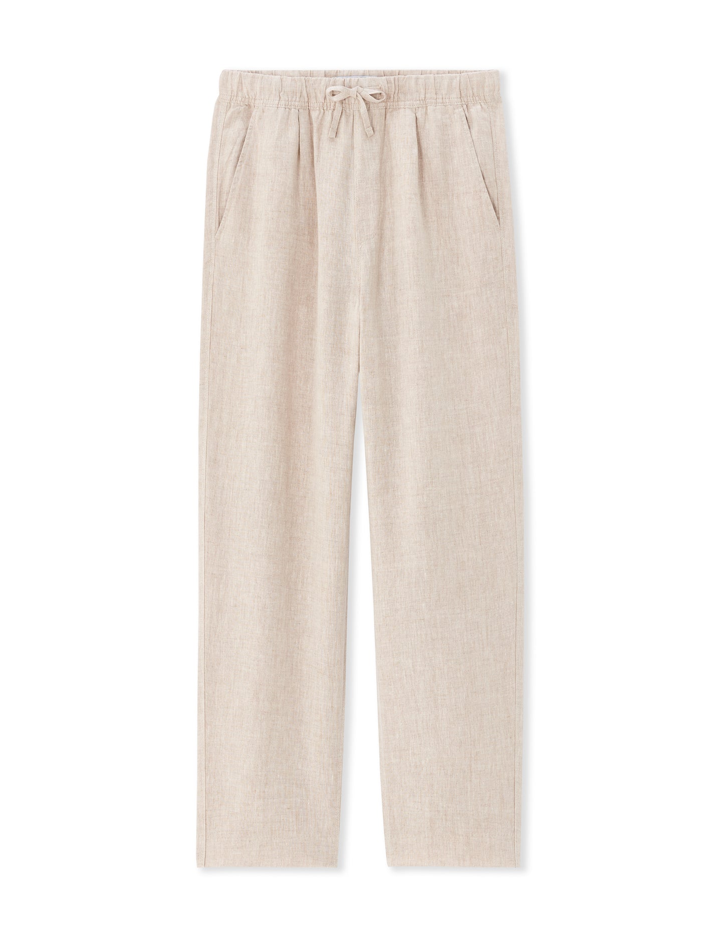 Celio* Linen Loose Fit Grey Trouser
