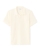 Regular Fit 100% Cotton Polo Collar T-Shirt - Ecru