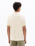 Regular Fit 100% Cotton Polo Collar T-Shirt - Ecru