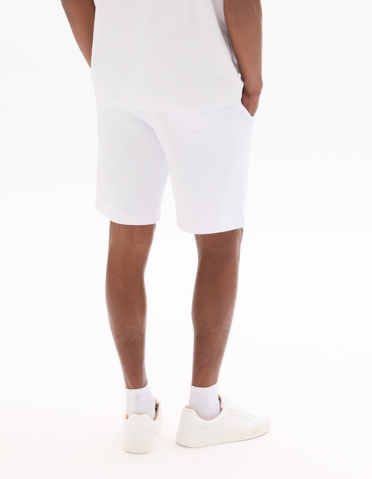 Regular Fit 100% Cotton Solid Bermuda