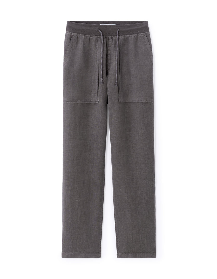 Straight Fit Trousers - Grey