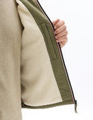 Regular Fit 100% Polyester Solid Hooded Jackets