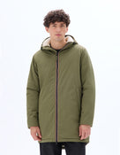 Regular Fit 100% Polyester Solid Hooded Jackets