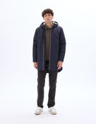 Regular Fit 100% Polyester Solid Hooded Jackets