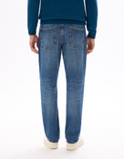 Loose Fit 100% Cotton Jeans - Blue