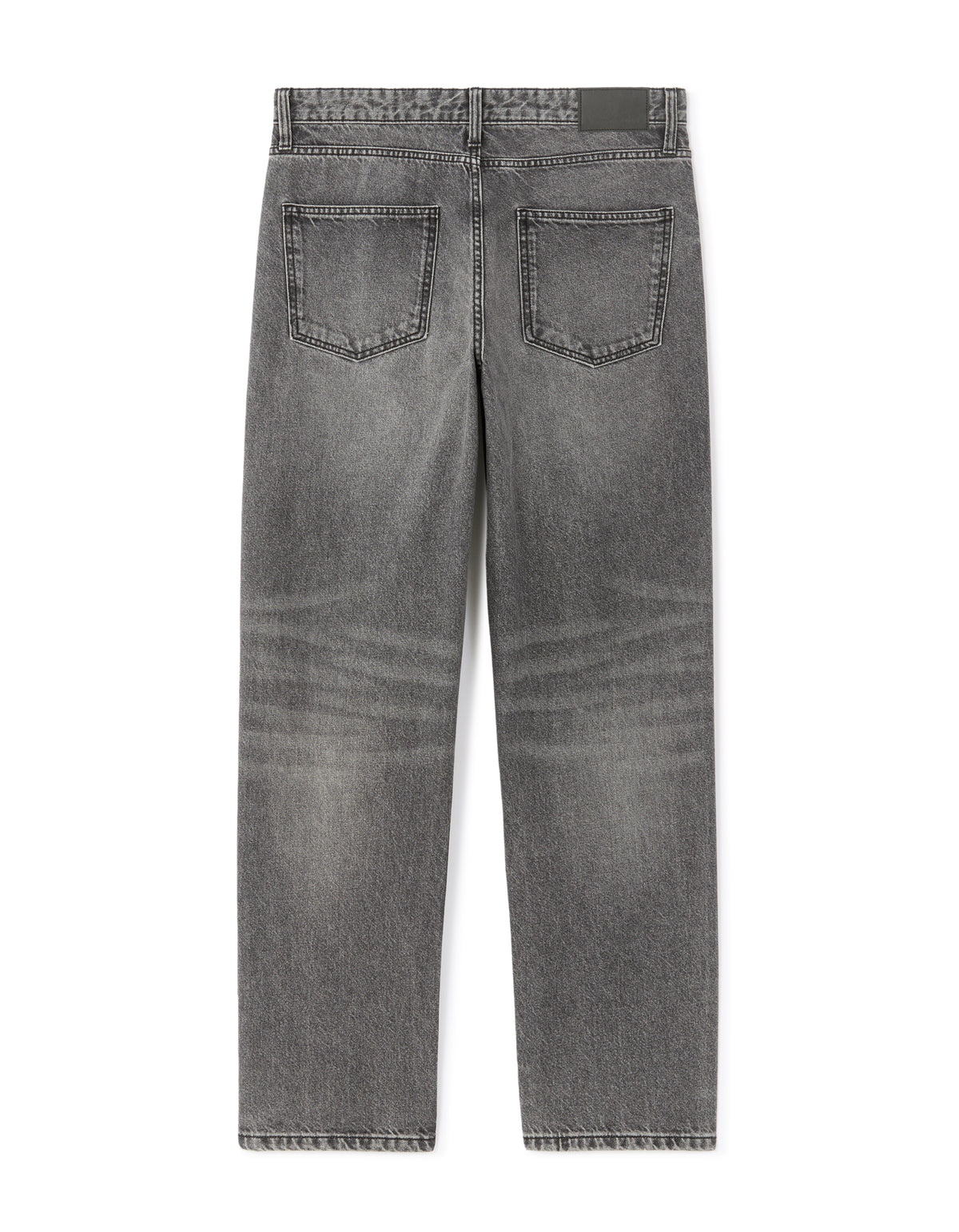 Loose Fit 100% Cotton Solid Jeans