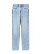 Loose Fit 100% Cotton Jeans - Bleached