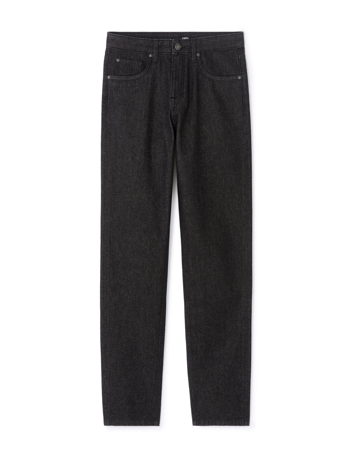 Loose Fit 100% Cotton Solid Jeans