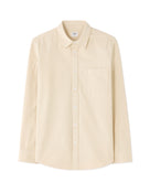 Regular Fit 100% Cotton Spread Collar Shirt - Off White