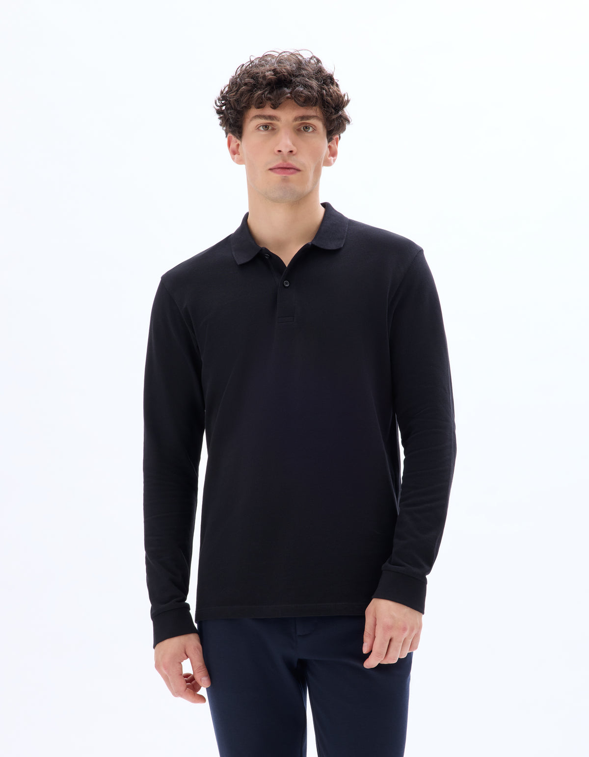 Regular Fit 100% Cotton Solid Polo Collar T-Shirts