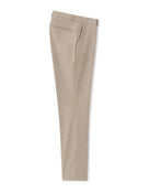 Slim Fit Poly Viscose Formal Trousers - Beige