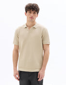 Regular Fit Polyester T-Shirt - Beige