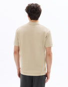 Regular Fit Polyester T-Shirt - Beige