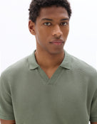 Regular Fit Poly-Cotton Solid Polo Collar T-Shirts