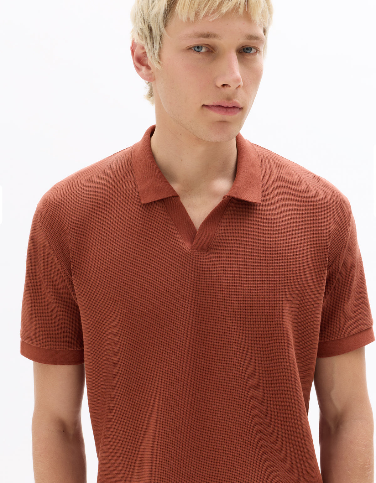 Regular Fit Poly-Cotton Solid Polo Collar T-Shirts