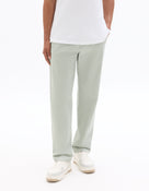 Straight Fit 100% Cotton Solid Casual Trouser - Green