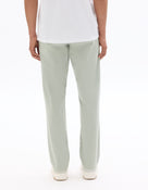 Straight Fit 100% Cotton Solid Casual Trouser - Green
