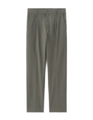 Straight Fit 100% Polyester Trousers - Grey