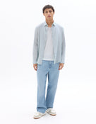 Regular Fit 100% Cotton Spread Collar Shirt - White