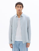 Regular Fit 100% Cotton Spread Collar Shirt - White