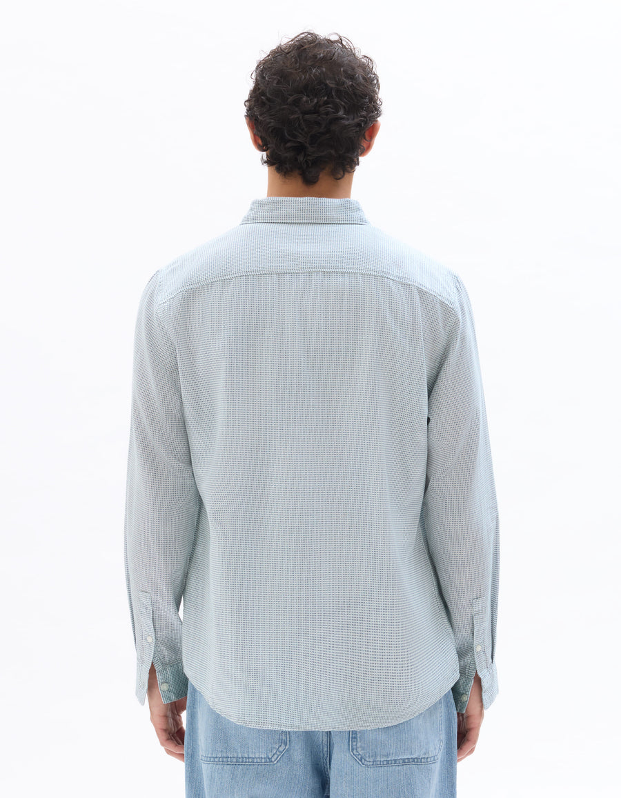 Regular Fit 100% Cotton Spread Collar Shirt - White