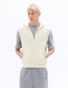 Regular Fit 100% Cotton Hooded Sweatshirt - Off White