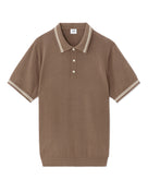 Regular Fit 100% Cotton Polo Collar T-Shirt - Grey