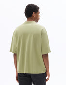 Regular Fit 100% Cotton Zip Neck T-Shirt - Green