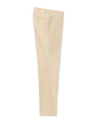 Slim Fit Cotton Formal Trousers - Beige