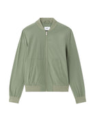 Regular Fit 100% Polyester Jacket - Green