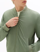 Regular Fit 100% Polyester Jacket - Green