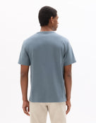 Boxy Fit 100% Cotton Crew Neck T-Shirt - Grey