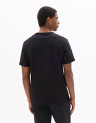 Boxy Fit 100% Cotton Crew Neck T-Shirt - Black