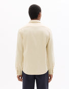 Regular Fit 100% Cotton Spread Collar Shirt - White