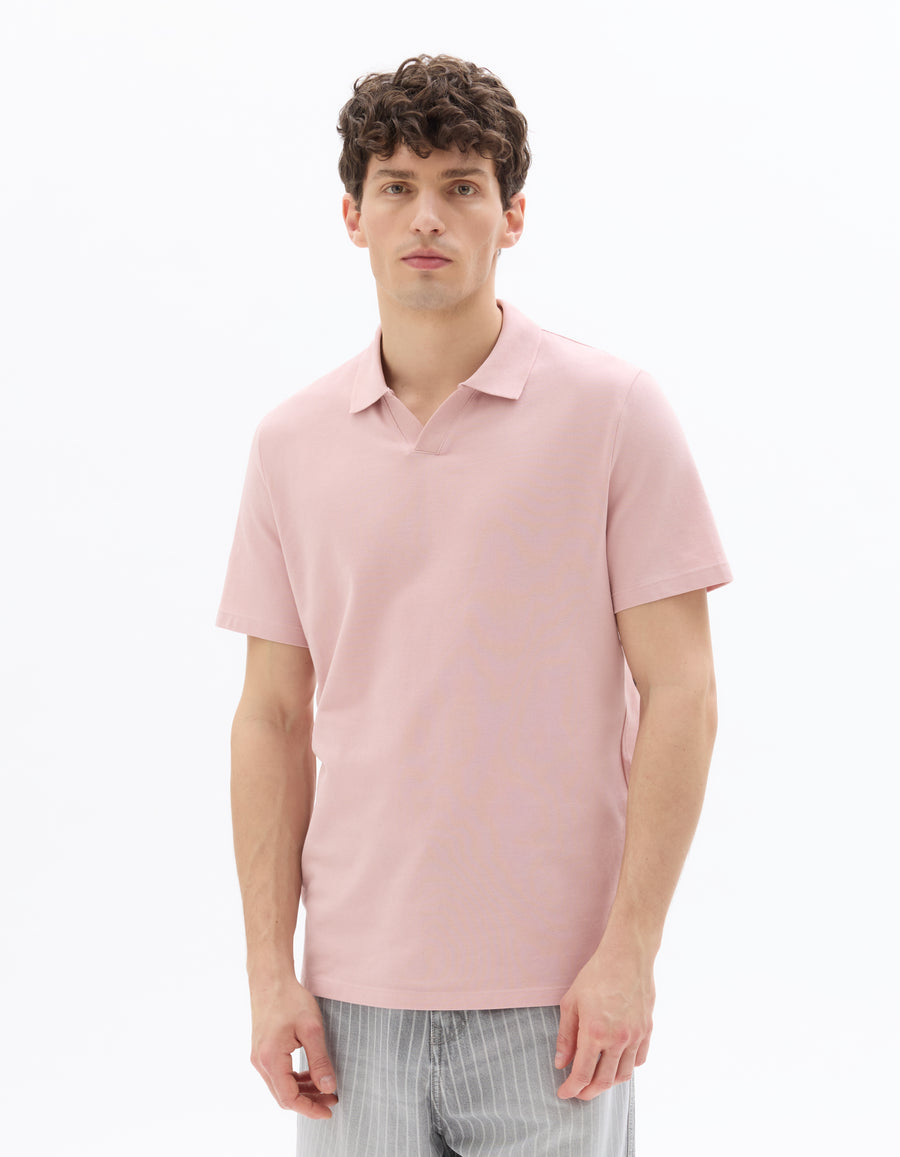 Regular Fit 100% Cotton T-Shirt - Light Pink