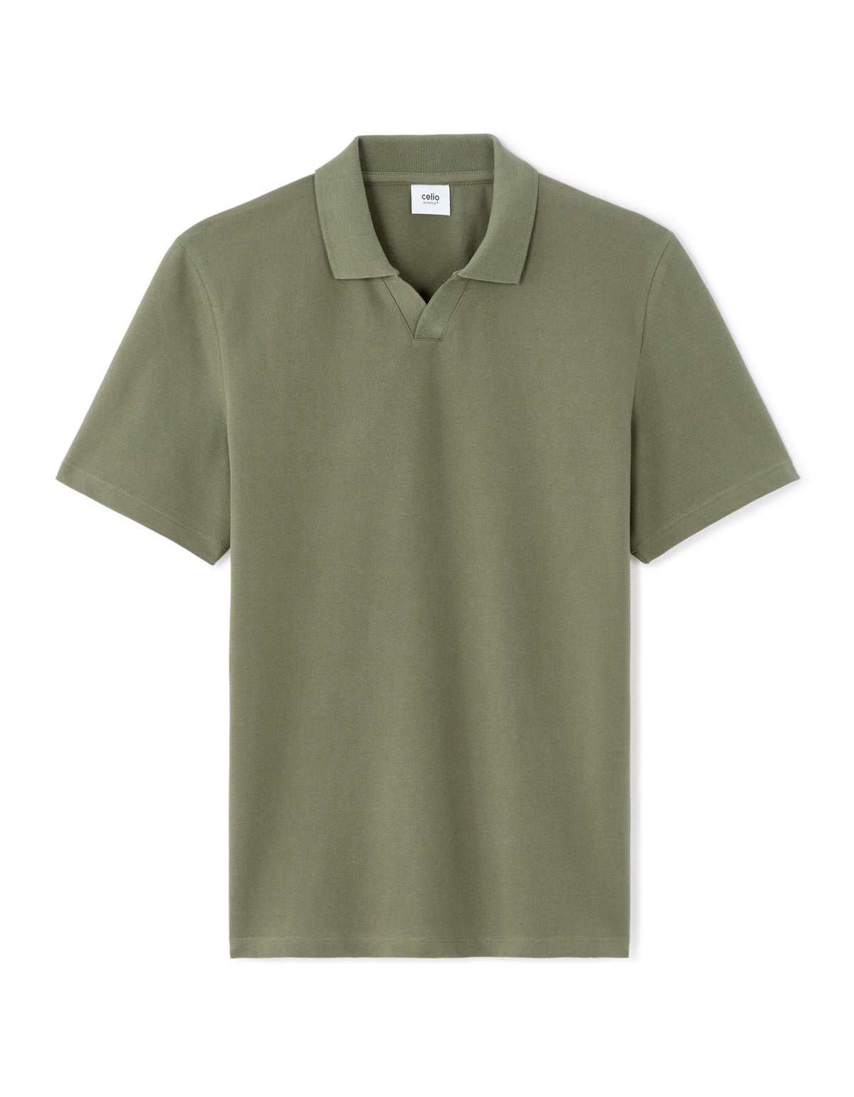 Regular Fit 100% Cotton T-Shirt - Khaki