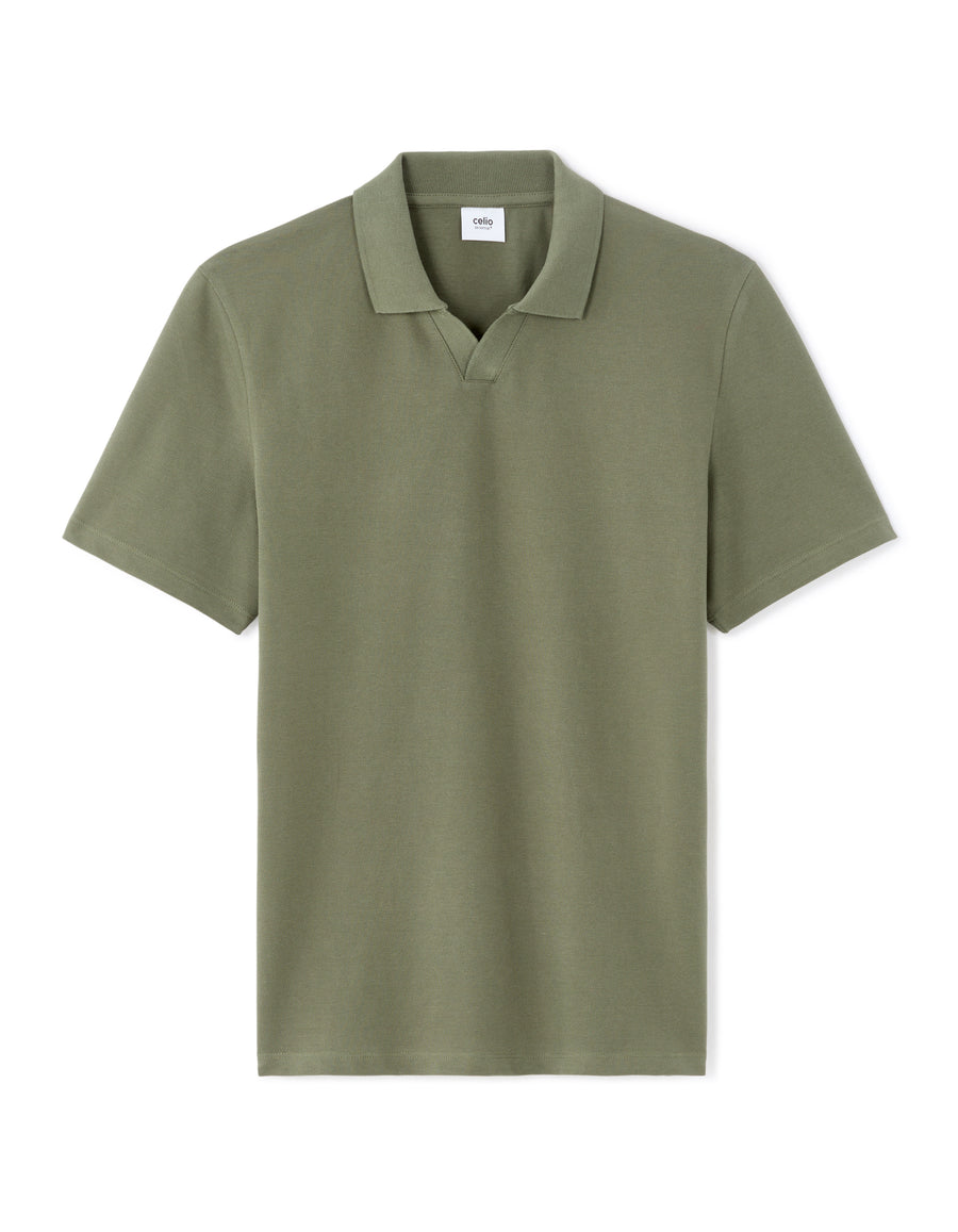 Regular Fit 100% Cotton T-Shirt - Khaki