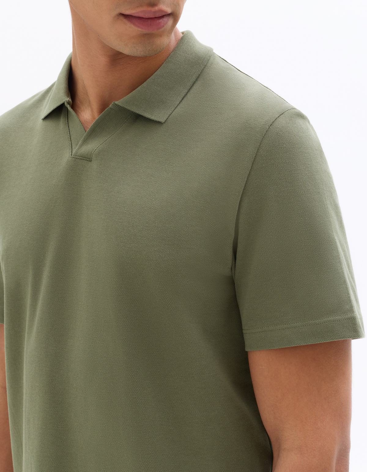 Regular Fit 100% Cotton T-Shirt - Khaki