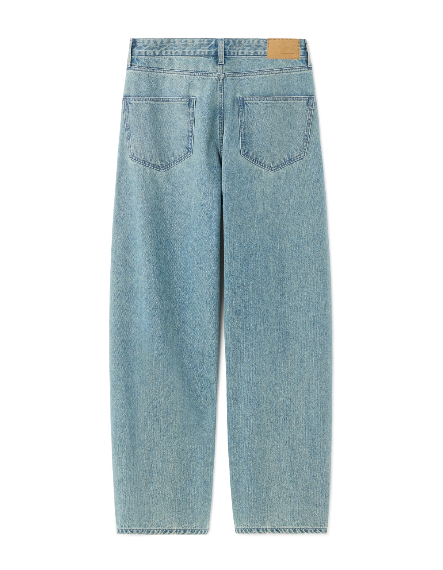 Celio Mens Blue Twill Baggy Fit Cotton Jeans